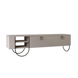 Hanah Home Norfolk Soporte para TV - Moca claro